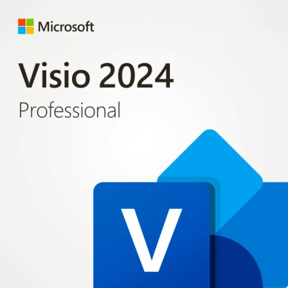 Microsoft Visio 2024 Professional (Windows PC)