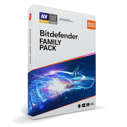 Bitdefender Family Pack — 15 Devices, 2 Years