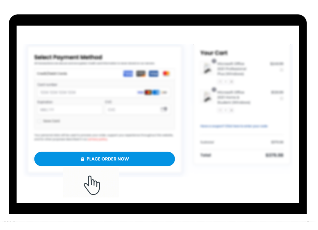 Home 14 checkout Step 2